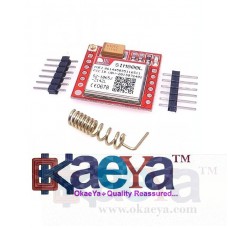 OkaeYa Smallest Sim800L GPRS GSMModule Microsim Card Core BoardQuad-band TTL Serial Port with PCBAntenna